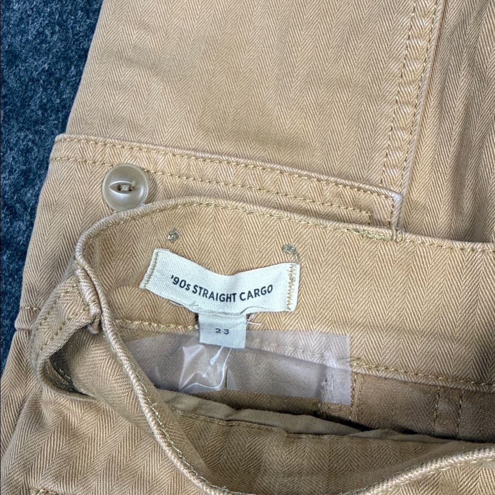 Madewell Men's Light Brown Cargo Pants - Picture 5 of 8